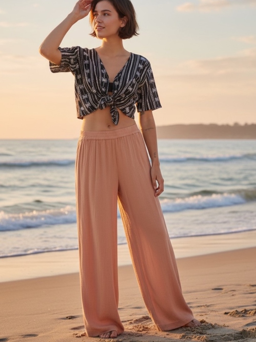 ***NWT Volcom Stoneshine Junki Beach Pant, size S